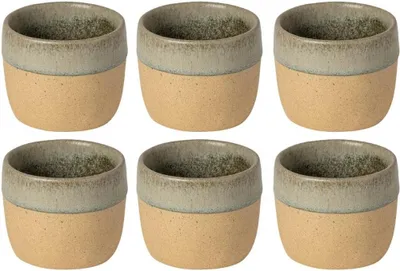 Produktbild von Costa Nova Becher Arenito Salbeigrün 360 ml - 6 Stück