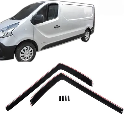 Obrázok produktu pre J&J Automotive | SCOUTT Okenné deflektory pre Renault Trafic 2014-vyššie 2ks