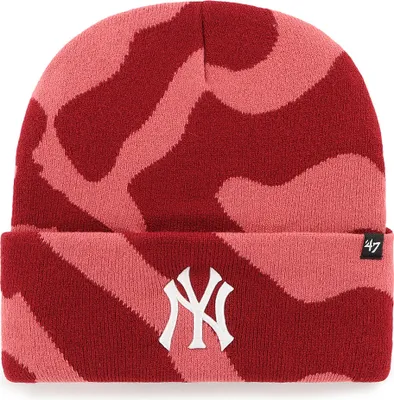 Zdjęcie produktu dla 47 Mlb New York Yankees Czapka Freeform Czerwona  Męska Czerwona Jeden rozmiar