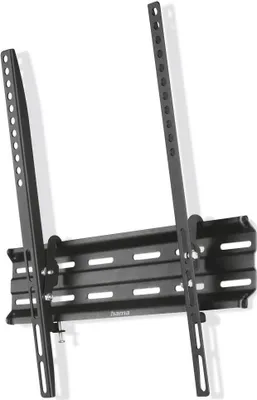 A black TV wall mount is shown against a white background.