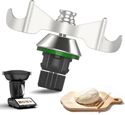 Produktbild von Teigmesser aus Edelstahl für Thermomix TM7, TM6 und TM5