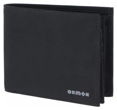 Produktbild von oxmox Geldbörse New Cryptan RFID Protect Querscheinbörse Pure 2.0 Print Grey Black schwarz