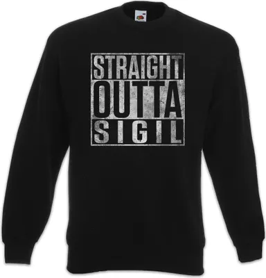 Produktbild von Urban Backwoods Straight Outta Sigil, Sweatshirt, Farbe: Schwarz, Größe: 4XL