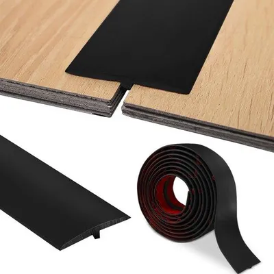 Obrázok produktu pre Samolepiaci prechodový profil, 5 cm x 300 cm, PVC, pre prahy dverí a laminátové podlahy