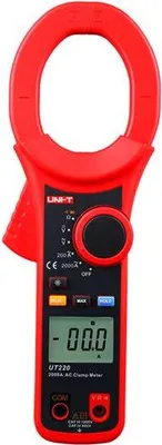 Produktbild von UNI-T Zangenmultimeter UT220 mit 63 mm Zangendurchmesser und bis zu 2000 A Strommessung