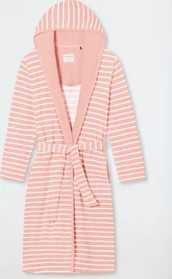 Produktbild von Schiesser Damen Bademantel Feather Terry - rosé - Größe XL