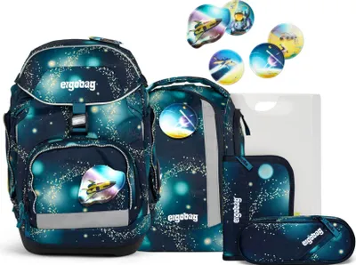 Produktbild von Ergobag Schulranzen-Set Pack RaumfahrBär 6-tlg. ergonomisch, höhenverstellbar