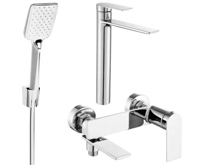 Zdjęcie produktu dla Mexen Zero R62 zestaw wannowy, chrom - 71113R62-00