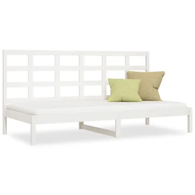 Obrázek produktu pro vidaXL Denní postel bez matrace bílá 80x200 cm borovicový masiv