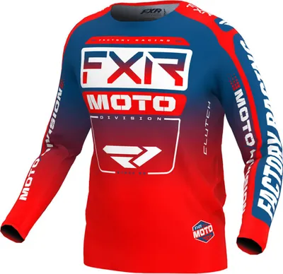 Produktbild von FXR Clutch 2024 Motocross Jersey, pink/blau, XL