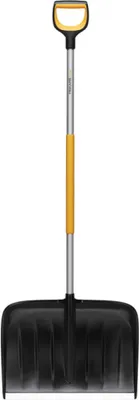 Produktbild von Fiskars X-Series Schneeräumer, Schneeschaufel, Metall, Schwarz, Orange, Ergonomisch, 54,3 cm, 1,57 kg