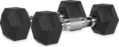 Produktbild von VirtuFit Hexa Kurzhantel Pro Set 2 x 3 kg