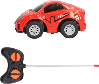 Obrázek produktu pro Dálkově ovládané auto v měřítku 1:43, vysoká rychlost, 4 kanály, simulovaná RC hračka pro interiér i exteriér, 6148T, červená barva