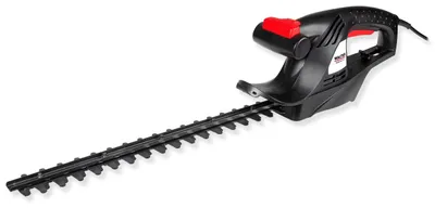 Produktbild von WALTER Elektro-Heckenschere 450 W – Präzisionsklinge aus U-Stahl, 408 mm Schnittlänge, Sicherheitsbremssystem, Ergonomischer T-Griff, 2-Hand-Schutzschalter, Ideal für Gartenpflege & Hecken schneiden