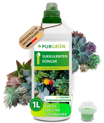 Produktbild von Purgrün Sukkulenten-Dünger 1 Liter