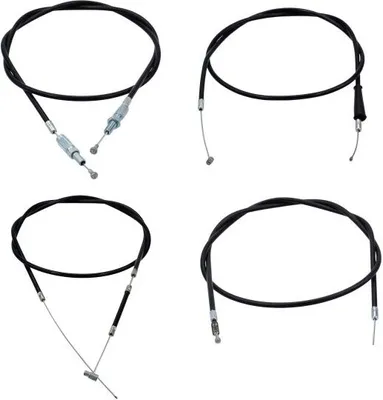 Zdjęcie produktu dla Zestaw cięgien Bowdena czarny 4-częściowy do Hercules Prima 2 4 / M 1 2 3 4 / C 1 2 3 / P1 (automatyczny)