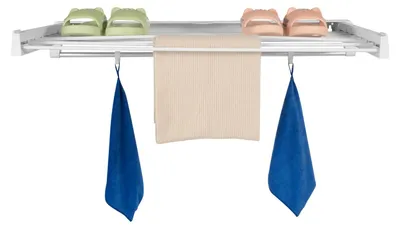 Immagine prodotto di Appendiabiti, design a parete, capacità espandibile, BIANCO