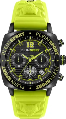 Produktbild von Philipp Plein Sport PSGBA0923 Wildcat Chronograph schwarz gelb Herren Uhr NEU