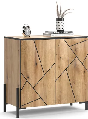 Produktbild von Kommode Vicco Hatto Eiche 84 x 80.1 cm, Model 40524