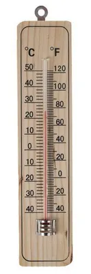 Produktbild von Thermometer Holz (220 x 50 x 10 mm)