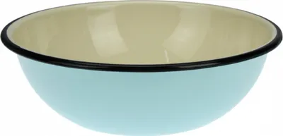 Produktbild von Rührschüssel Schüssel Emaille 2,5L Salatschüssel schüssel Küchenschüssel Servierschüssel