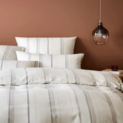 Produktbild von elegante Soft-Flanell Bettwäsche Edinburgh creme 155x220 cm + 80x80 cm
