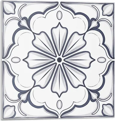 Immagine prodotto di Motivo floreale su piastrelle - Piastrelle autoadesive - Piastrelle in PVC - Piastrelle in vinile - Piastrelle autoadesive 3D - Adesivi per piastrelle - Piastrelle per cucina e bagno - 20 pezzi 20 x 20 cm