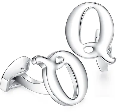 Imagen del producto de Hanana, un par de gemelos de acero inoxidable para hombre, ideales para bodas y ocasiones especiales