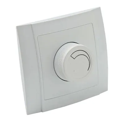 Produktbild von Dimmer 600W Unterputz für 60mm Dosen in Rahmensystem, Glüh- und Halogenlampen