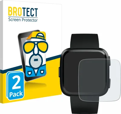 Produktbild von 2x BROTECT Schutzfolie für Fitbit Versa / Lite / Special Edition Displayschutz Displayschutzfolie Folie Matt Entspiegelungsfolie