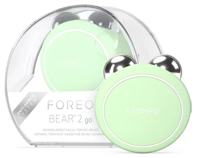Obrázok produktu pre FOREO BEAR 2 go – Cestovné zariadenie na mikrostimuláciu tváre – Kompaktný prístroj na starostlivosť o pleť