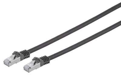 Obrázok produktu pre S/CONN maximum connectivity 08-39155, 1,5 m, Cat7, S/FTP (S-STP), RJ-45, RJ-45, Čierna