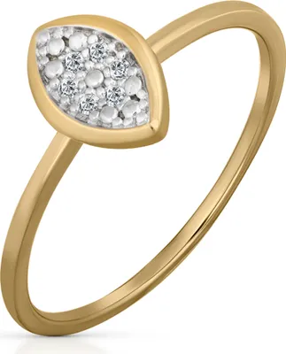 Produktbild von Orolino Ring Gold 585 mit 6x Brillant zus. 0,03ct.