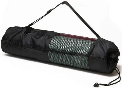 Productafbeelding van Yogamattas: Tas voor yogamatten - Yogatas - Grote yogatas - Geschikt voor 183x80 cm - Wasmachinebestendige yogatas met brede opening