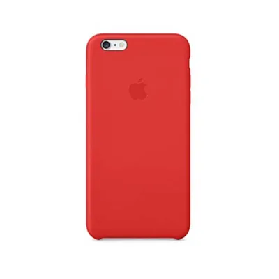 Produktbild von Apple iPhone 6 Plus Leather Case MGQY2ZM/A Bright Red