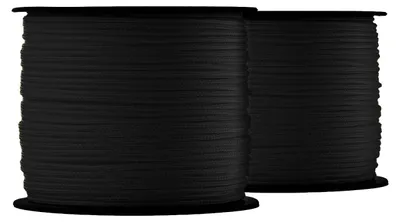 Imagen del producto de Cuerda de nylon de 1 mm, 2 unidades de 100 metros, color , resistente a la intemperie, ideal para jardinería y trabajos manuales
