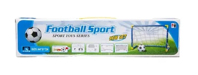 Produktbild von fußballtor 44 x 31 x 24 cm blau/gelb