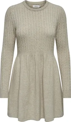 Produktbild von ONLY Strickkleid Rundhals regular fit Langarm Midikleid Größe: M