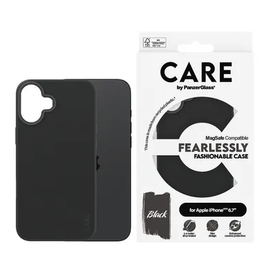 Zdjęcie produktu dla CARE by PanzerGlass Case Fashion Black MagSafe iPhone 16 Plus | CARE