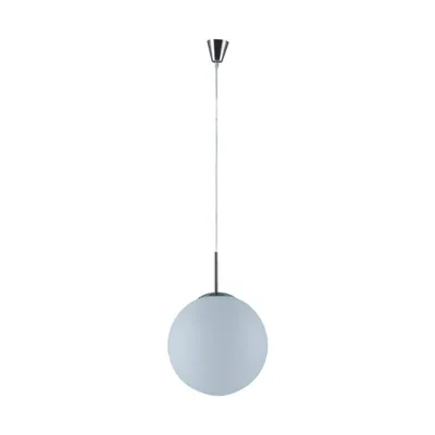 Produktbild von Lindby Hängeleuchte Marike, Ø 35 cm, weiß, Glas, Kugel, E27