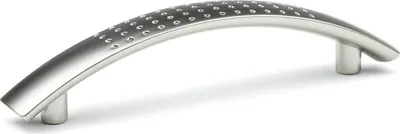 Produktbild von Kewina 128 Möbelgriff aus mattem Chrom + Schrauben