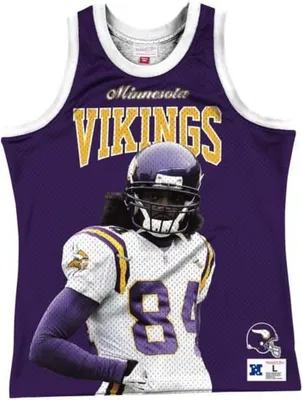 Produktbild von Trikot Mitchell & Ness MSTKSC19048-MVIPURPRMO für Herren