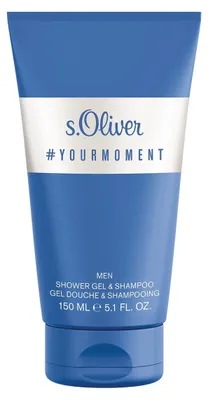 Image de Gel douche et shampoing s.Oliver #Your Moment pour homme (150 ml)