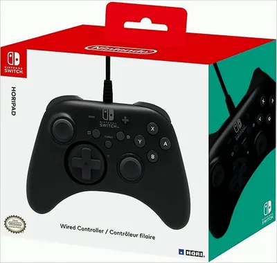 Zdjęcie produktu dla Hori HoriPad, Nintendo Switch, Gamepad, Nintendo Switch, D-pad, Przewodowa, USB, Czarny