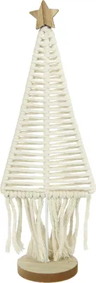 Produktbild von TrendLine Baum aus  Stoff 13 x 36,5 cm weiß