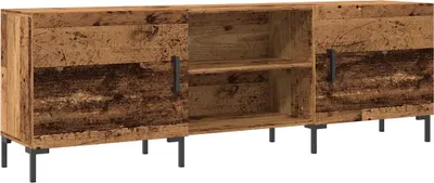 Produktbild von vidaXL TV-Schrank Altholz-Optik 150x30x50 cm Holzwerkstoff