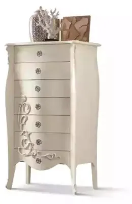 Produktbild von Kommode Schrank Luxus Holz Kommoden Schränke Regal Hochschrank Möbel