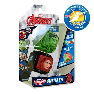 Zdjęcie produktu dla BOTI Battle Cubes 37203 Avengers Hulk vs Black Widow Spielset