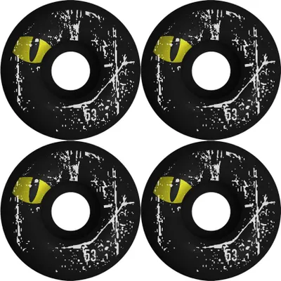Obrázok produktu pre MOREBOARDS MB Čierne kolieska 52 mm Black52 52
