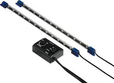 Produktbild von Hama LED-Leuchte Mini, 2 Stück, 16 cm, Blau